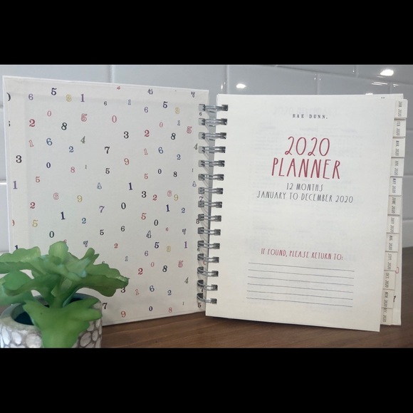 Rae Dunn yearly Planner “BEST YEAR EVER” - Picture 2 of 7